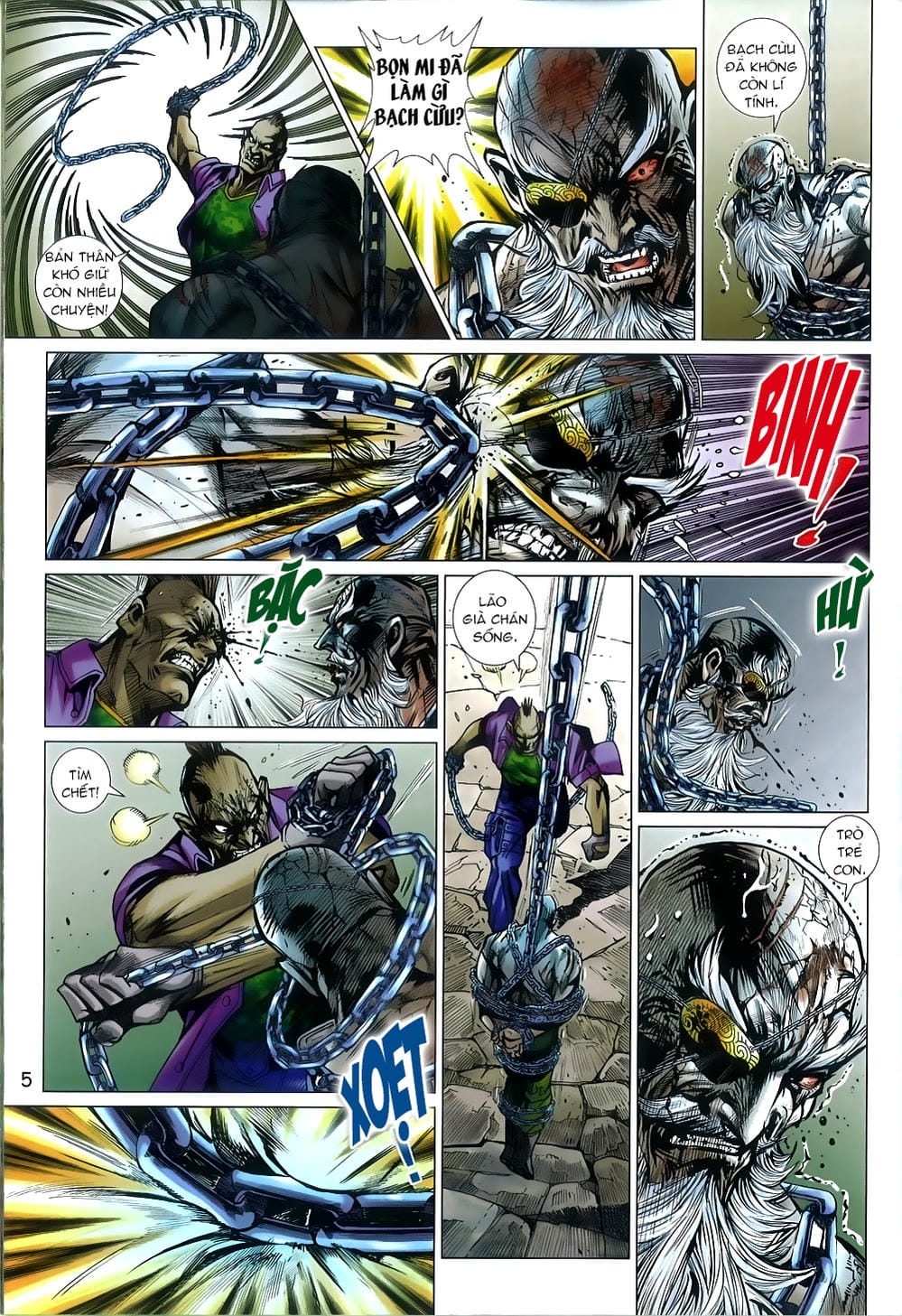 Truyện Tranh Tân Tác Long Hổ Môn trang 4