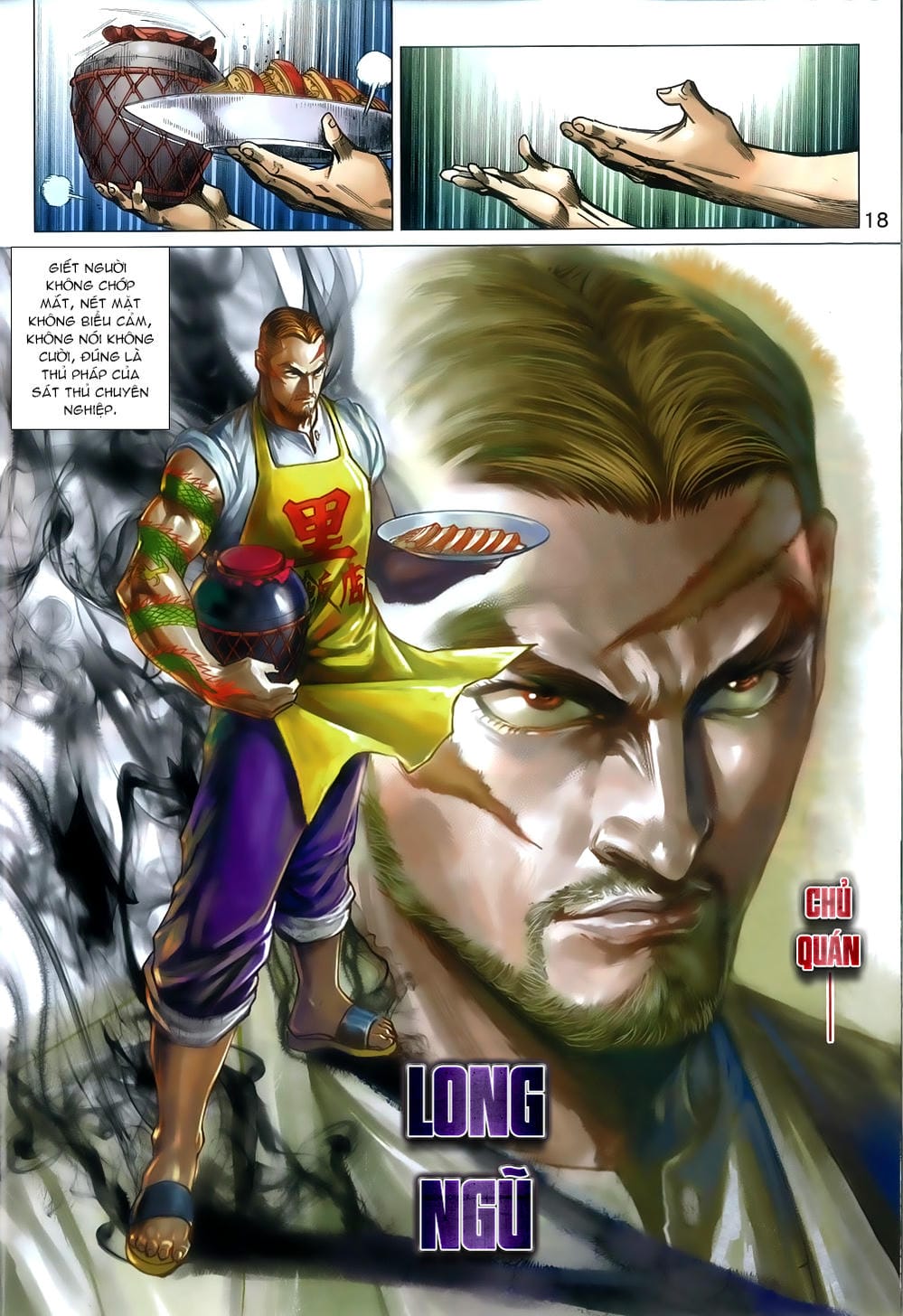 Truyện Tranh Tân Tác Long Hổ Môn trang 4