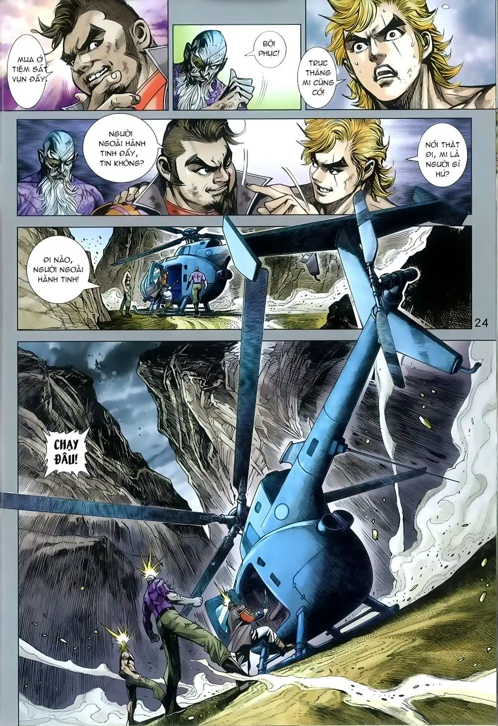 Truyện Tranh Tân Tác Long Hổ Môn trang 4