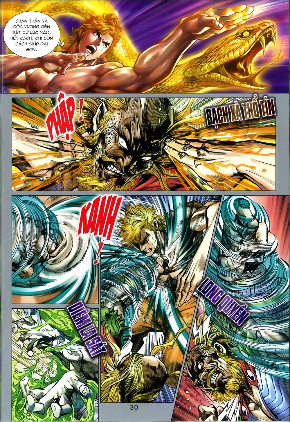 Truyện Tranh Tân Tác Long Hổ Môn trang 4
