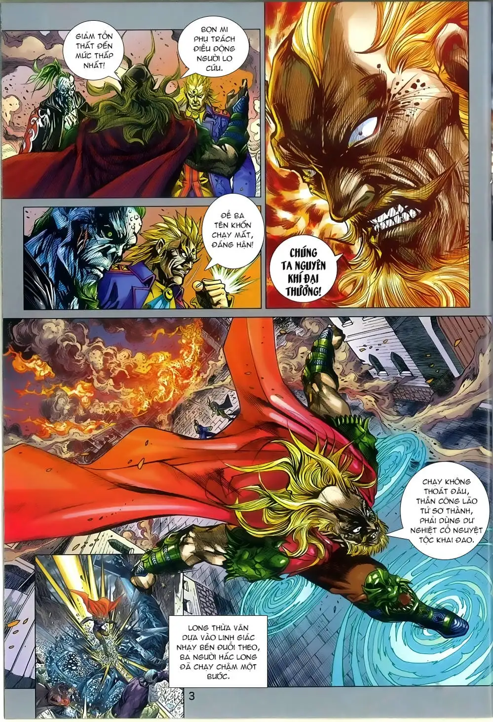 Truyện Tranh Tân Tác Long Hổ Môn trang 4