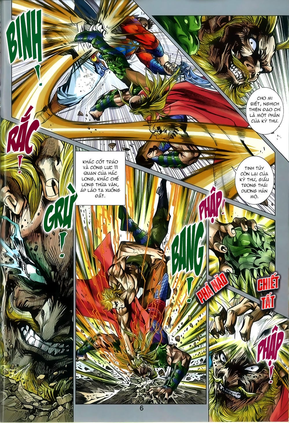 Truyện Tranh Tân Tác Long Hổ Môn trang 4