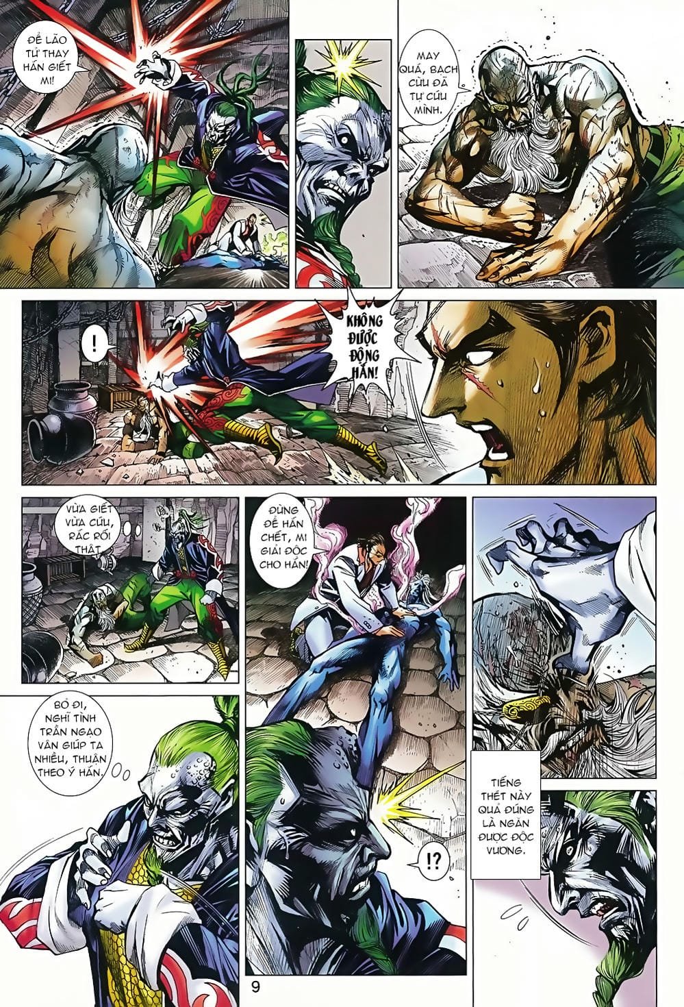 Truyện Tranh Tân Tác Long Hổ Môn trang 4