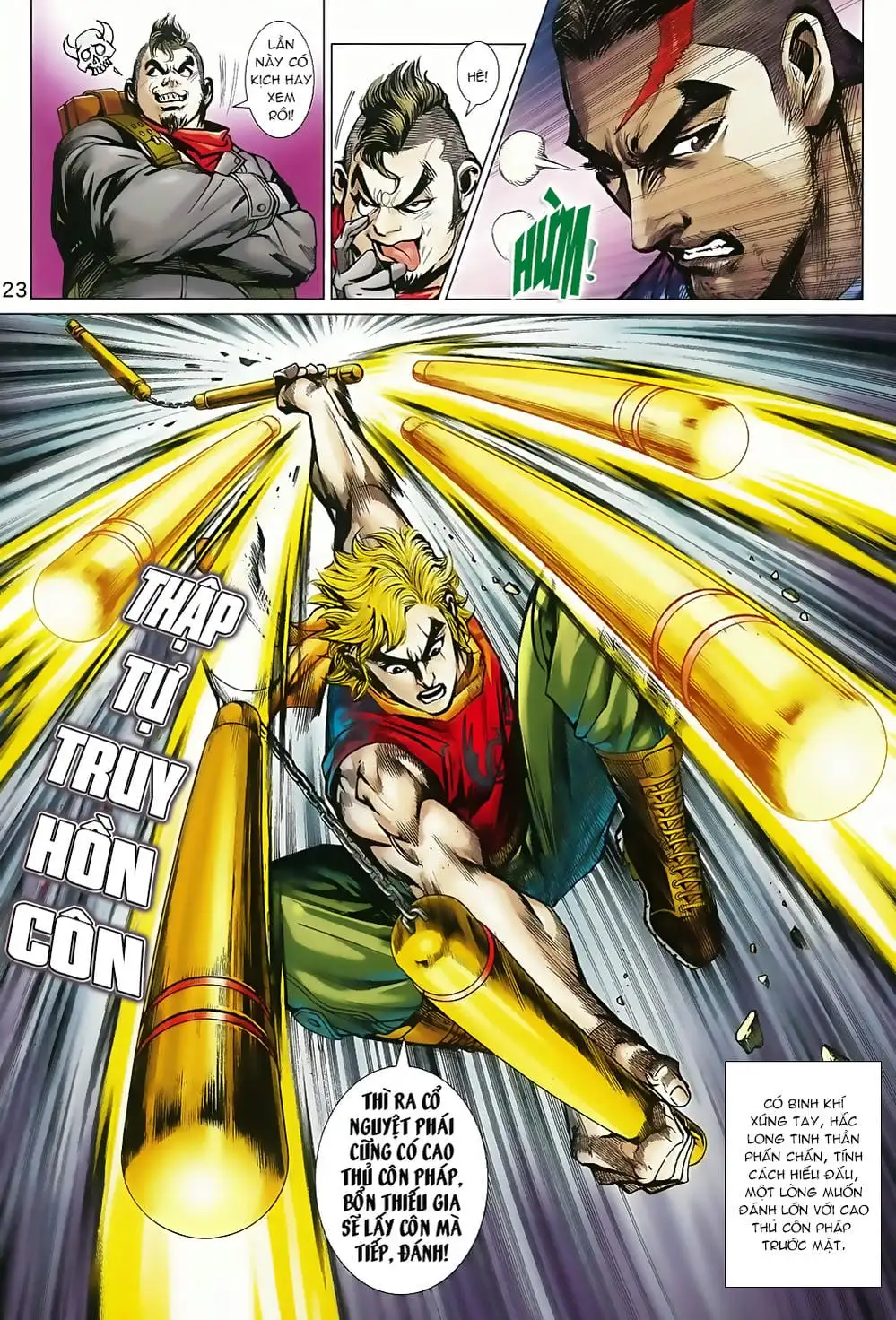 Truyện Tranh Tân Tác Long Hổ Môn trang 4