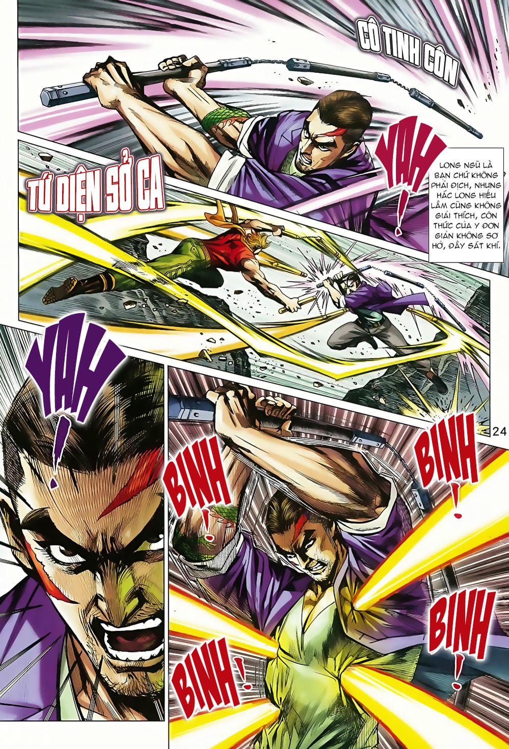 Truyện Tranh Tân Tác Long Hổ Môn trang 4