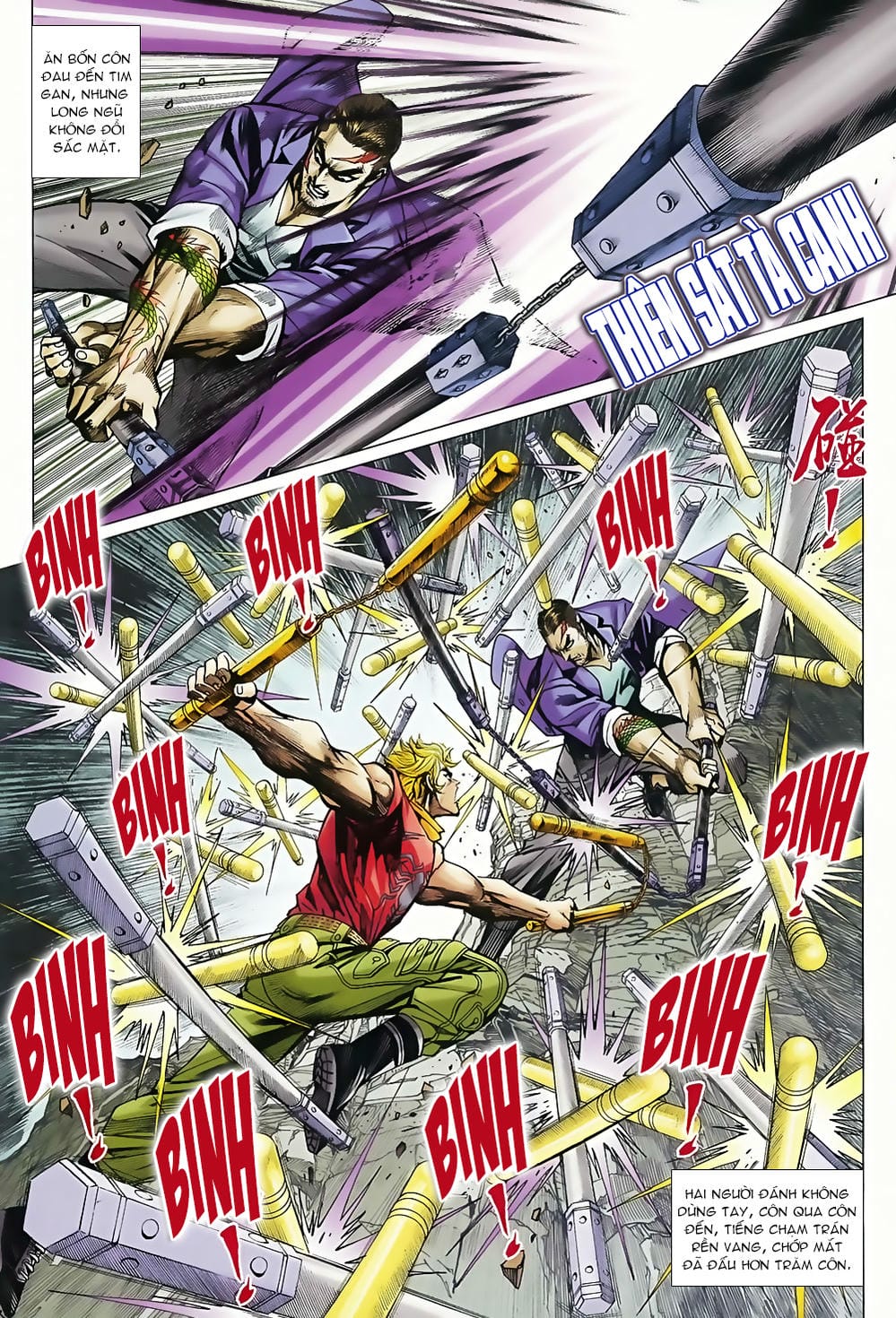 Truyện Tranh Tân Tác Long Hổ Môn trang 4