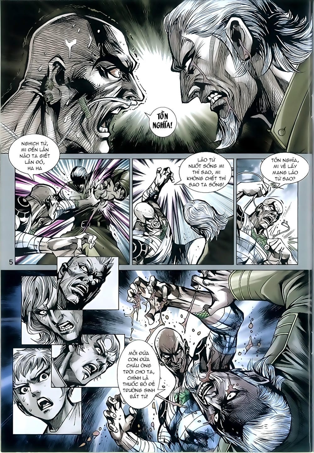 Truyện Tranh Tân Tác Long Hổ Môn trang 4