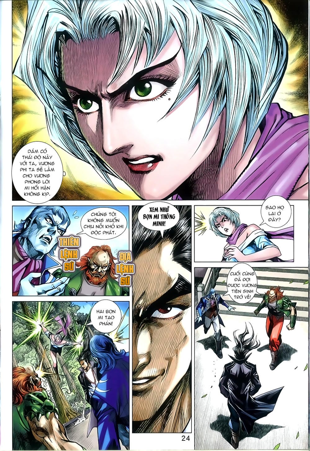 Truyện Tranh Tân Tác Long Hổ Môn trang 4