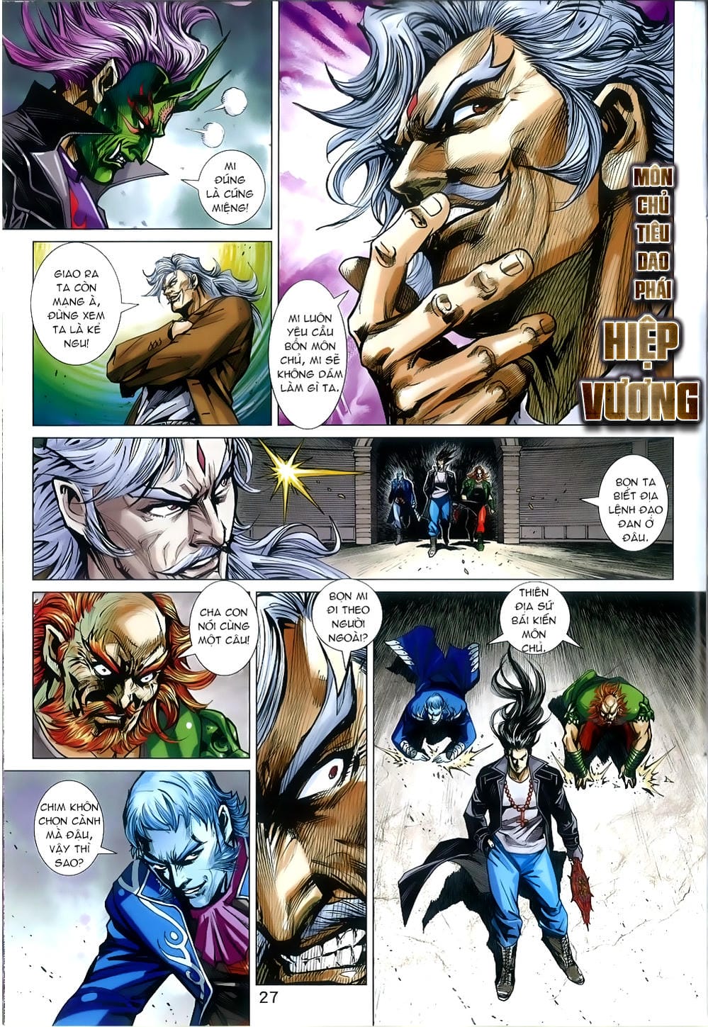 Truyện Tranh Tân Tác Long Hổ Môn trang 4