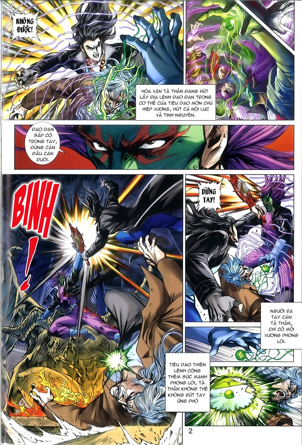 Truyện Tranh Tân Tác Long Hổ Môn trang 4