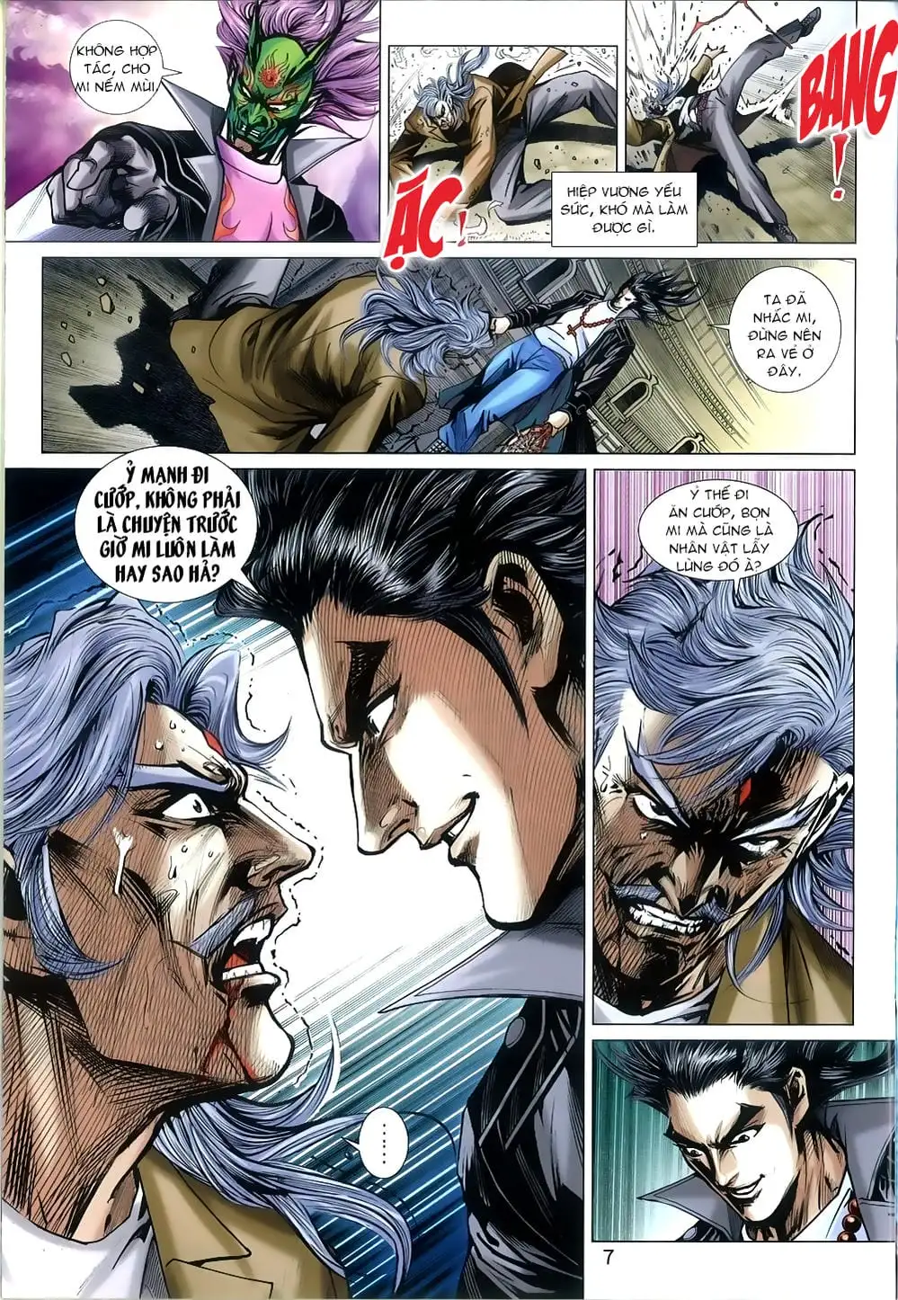 Truyện Tranh Tân Tác Long Hổ Môn trang 4