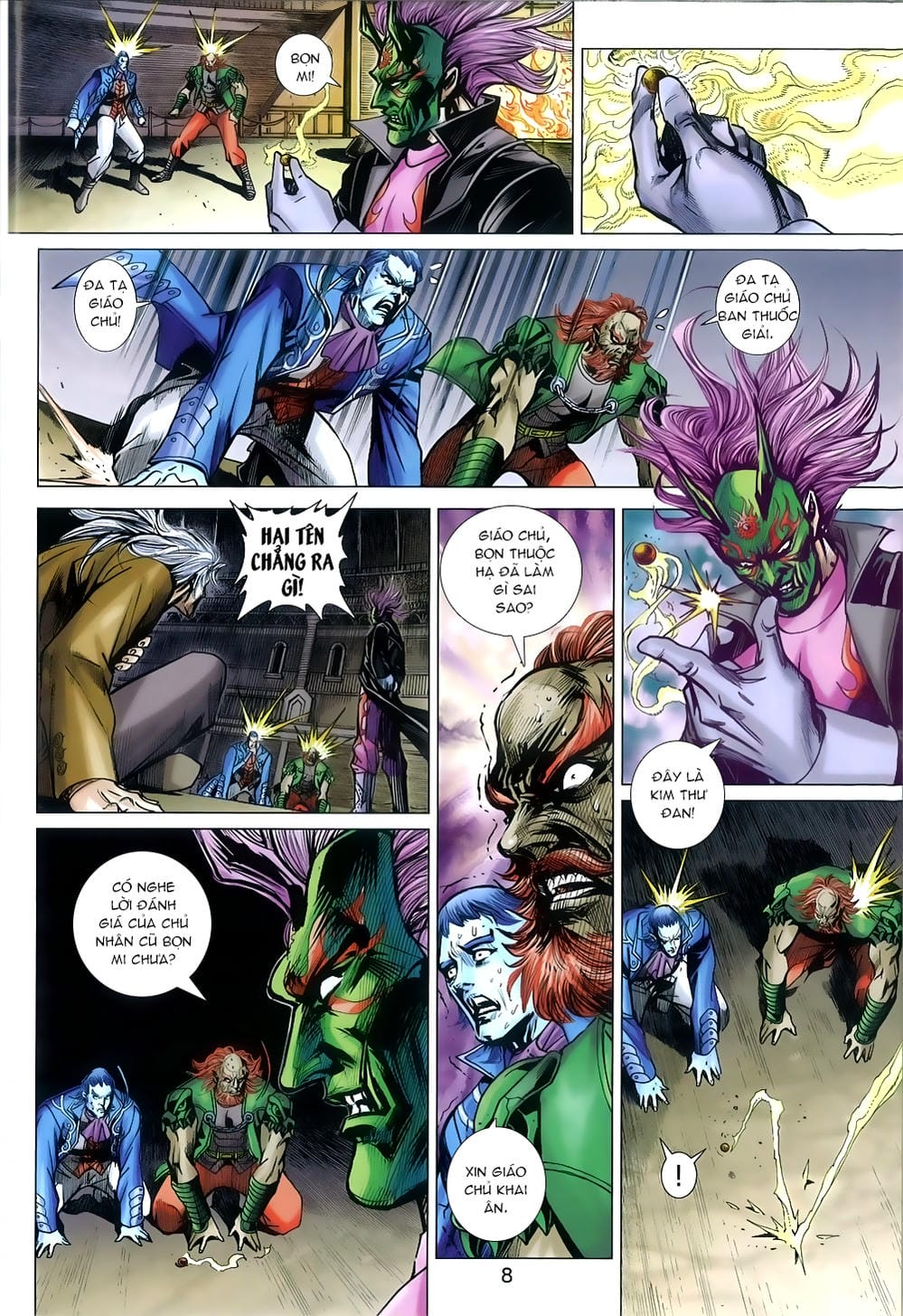 Truyện Tranh Tân Tác Long Hổ Môn trang 4