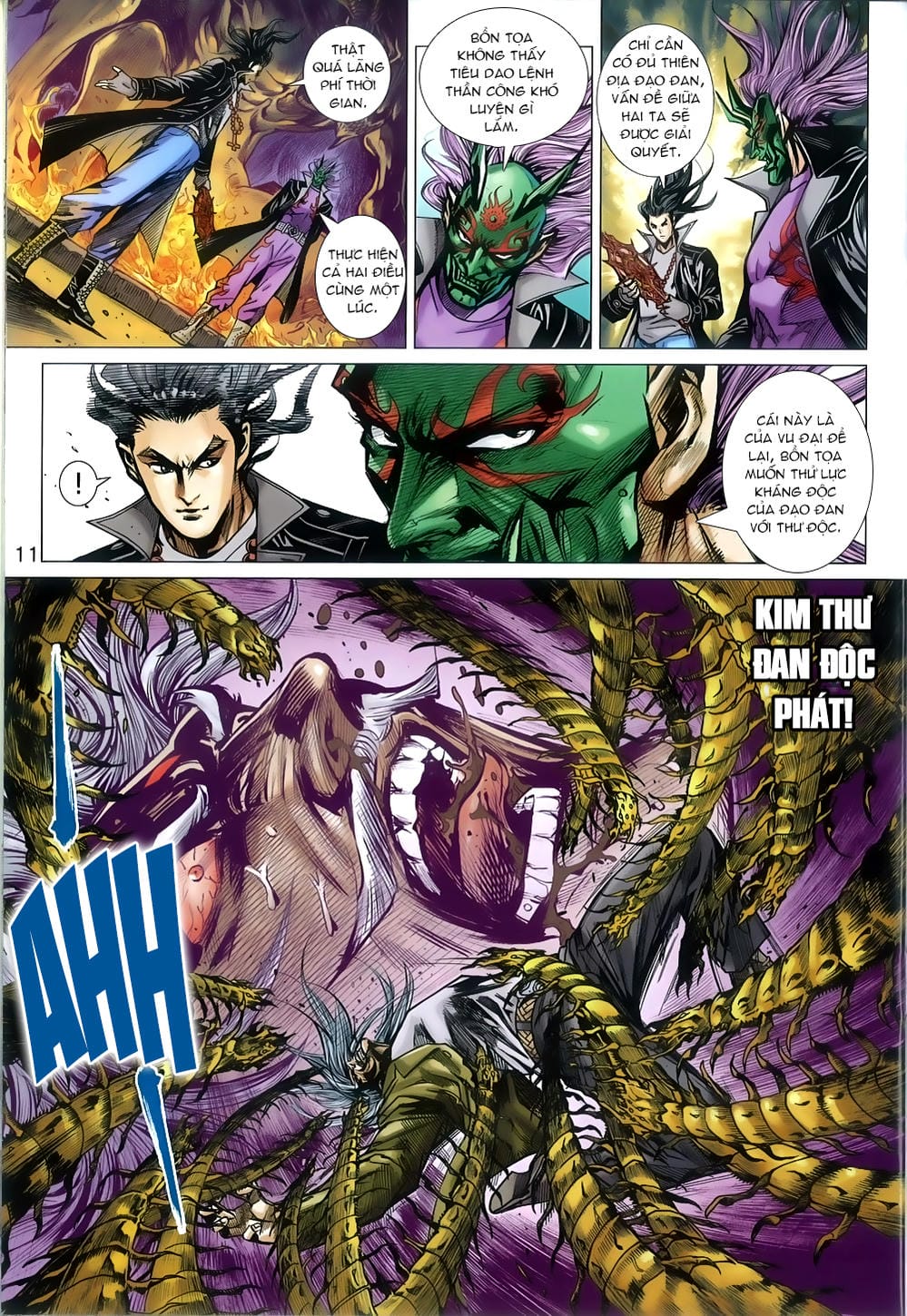 Truyện Tranh Tân Tác Long Hổ Môn trang 4