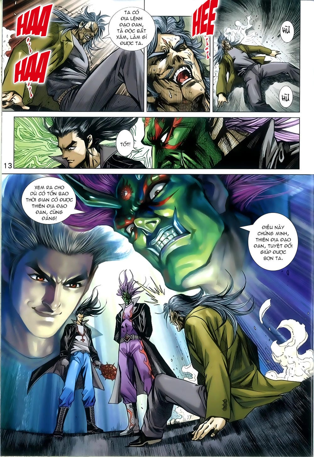 Truyện Tranh Tân Tác Long Hổ Môn trang 4