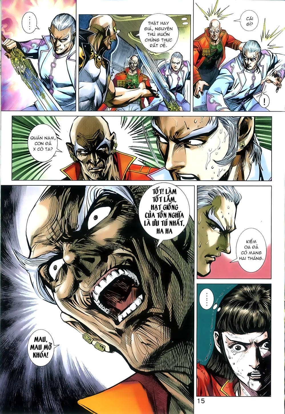 Truyện Tranh Tân Tác Long Hổ Môn trang 4