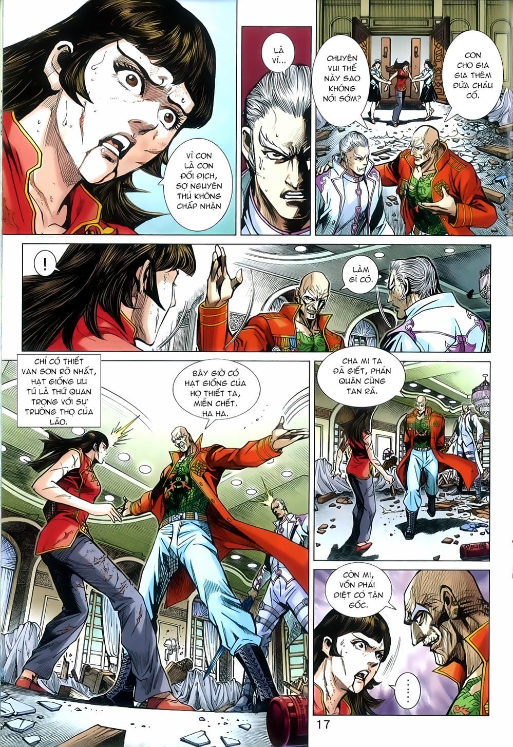 Truyện Tranh Tân Tác Long Hổ Môn trang 4