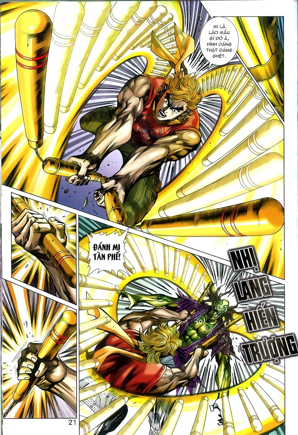 Truyện Tranh Tân Tác Long Hổ Môn trang 4