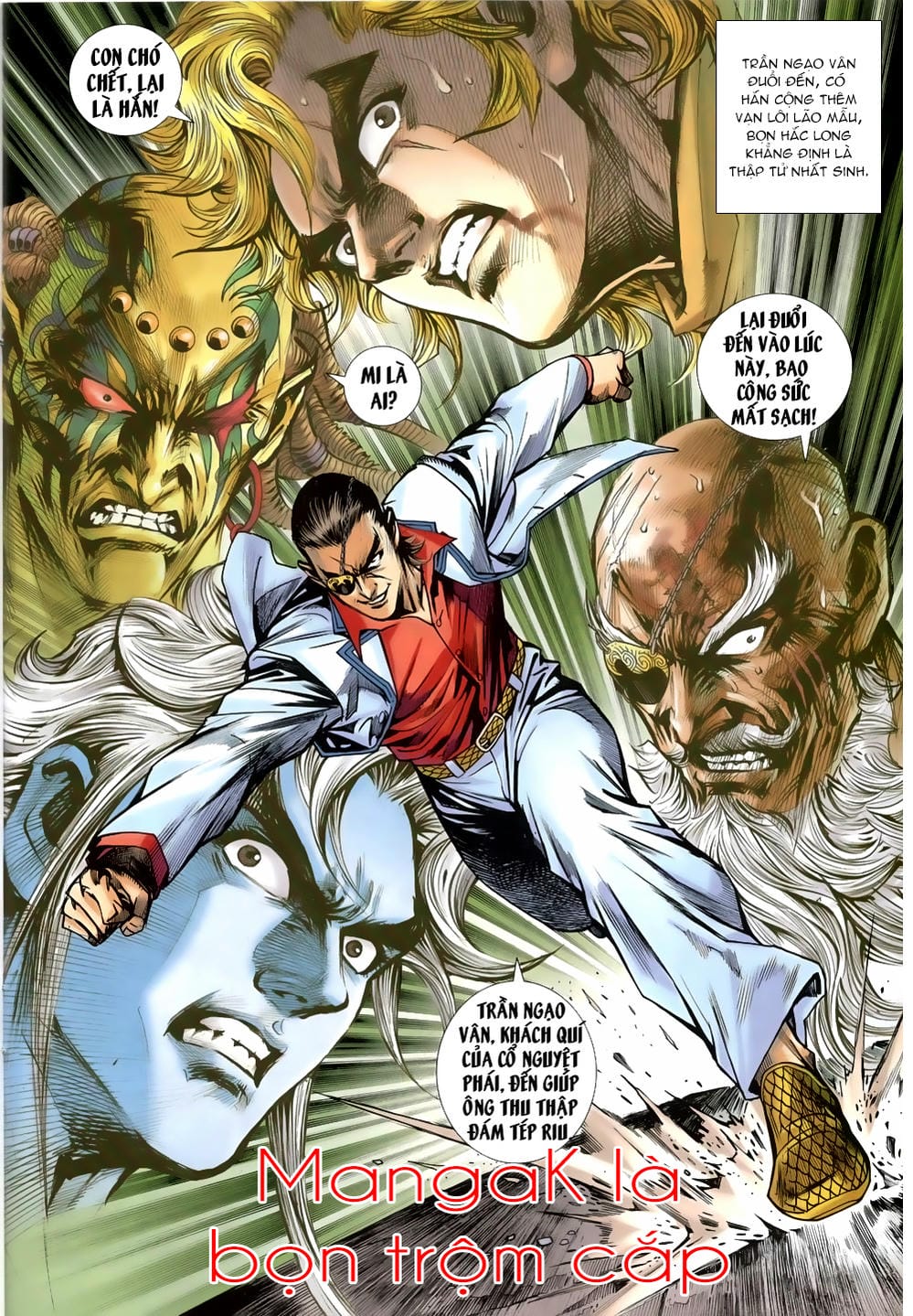 Truyện Tranh Tân Tác Long Hổ Môn trang 4