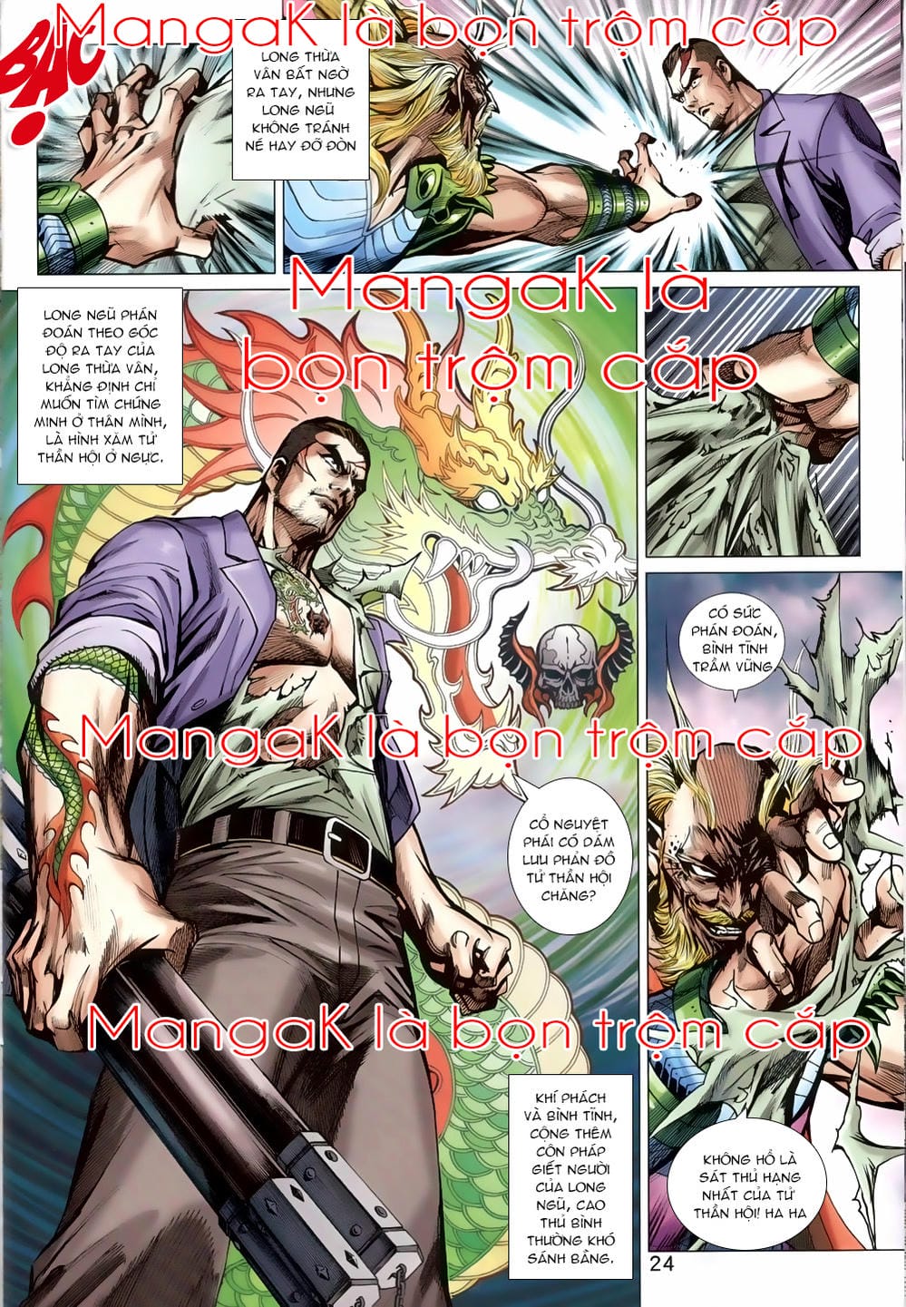 Truyện Tranh Tân Tác Long Hổ Môn trang 4