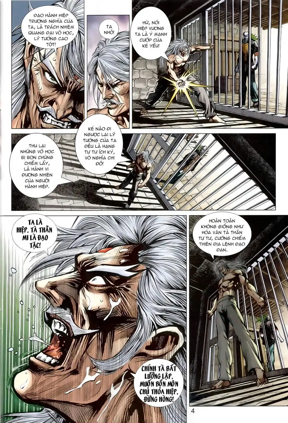 Truyện Tranh Tân Tác Long Hổ Môn trang 4