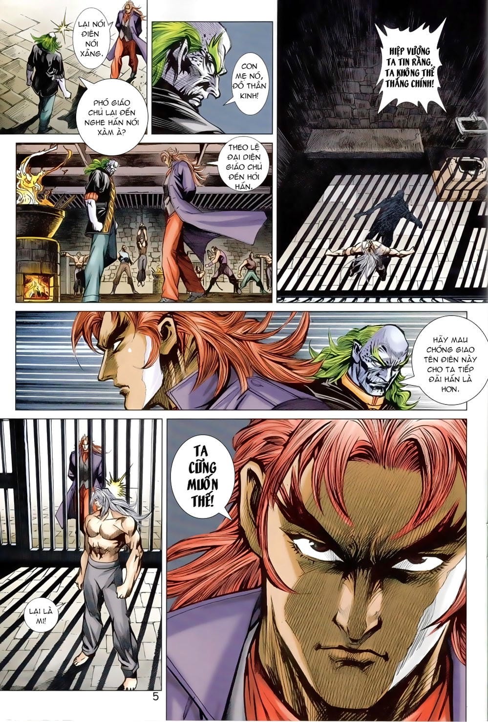 Truyện Tranh Tân Tác Long Hổ Môn trang 4