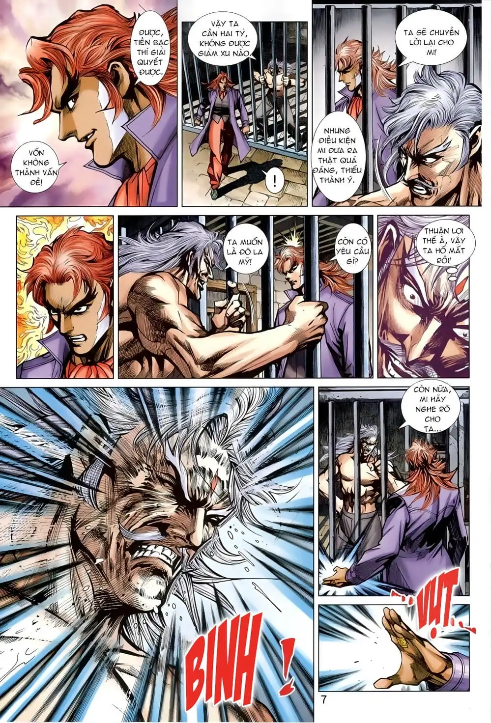 Truyện Tranh Tân Tác Long Hổ Môn trang 4