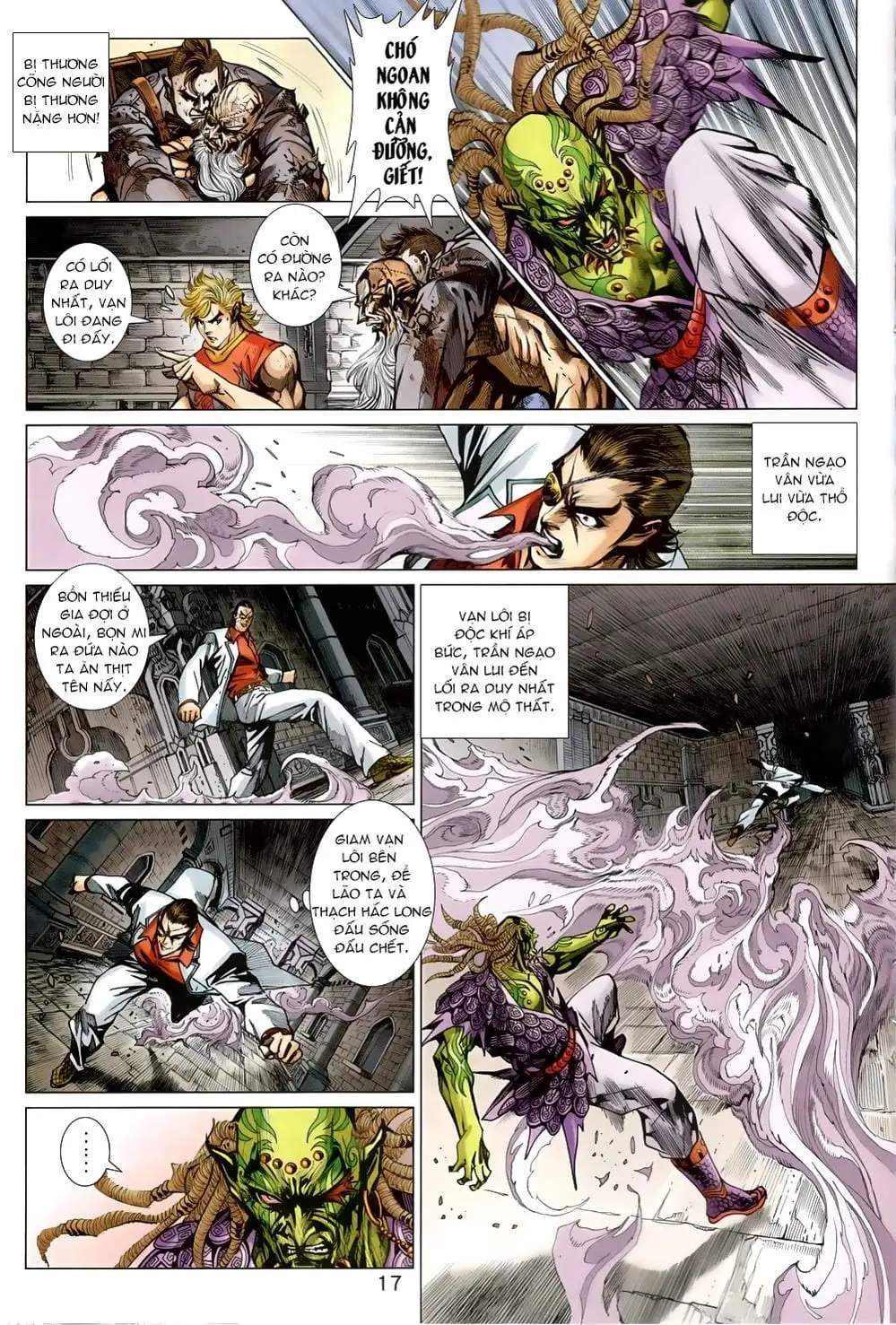 Truyện Tranh Tân Tác Long Hổ Môn trang 4