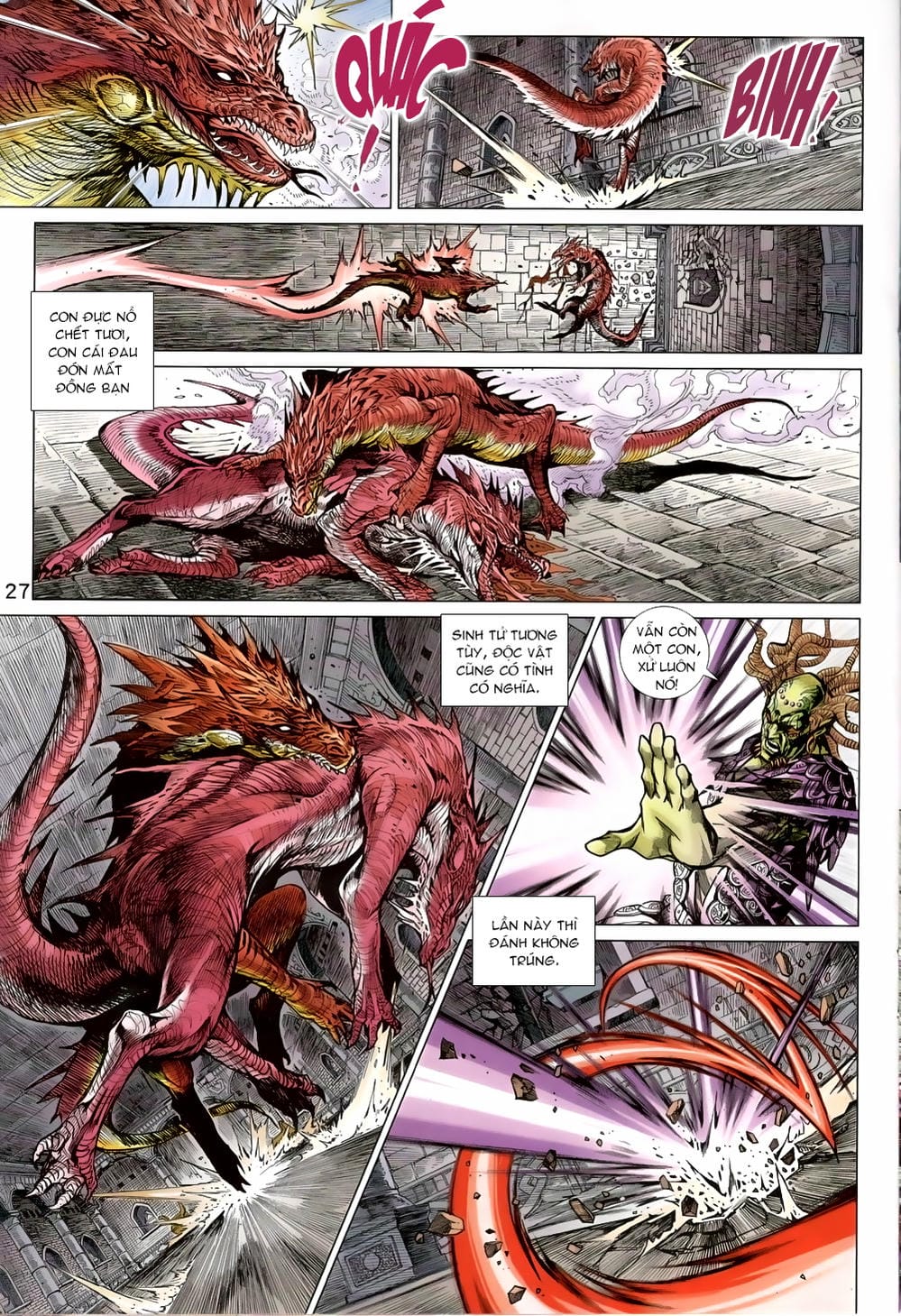 Truyện Tranh Tân Tác Long Hổ Môn trang 4