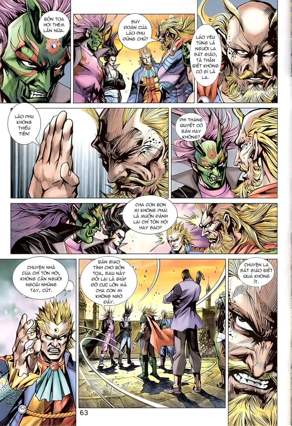 Truyện Tranh Tân Tác Long Hổ Môn trang 4