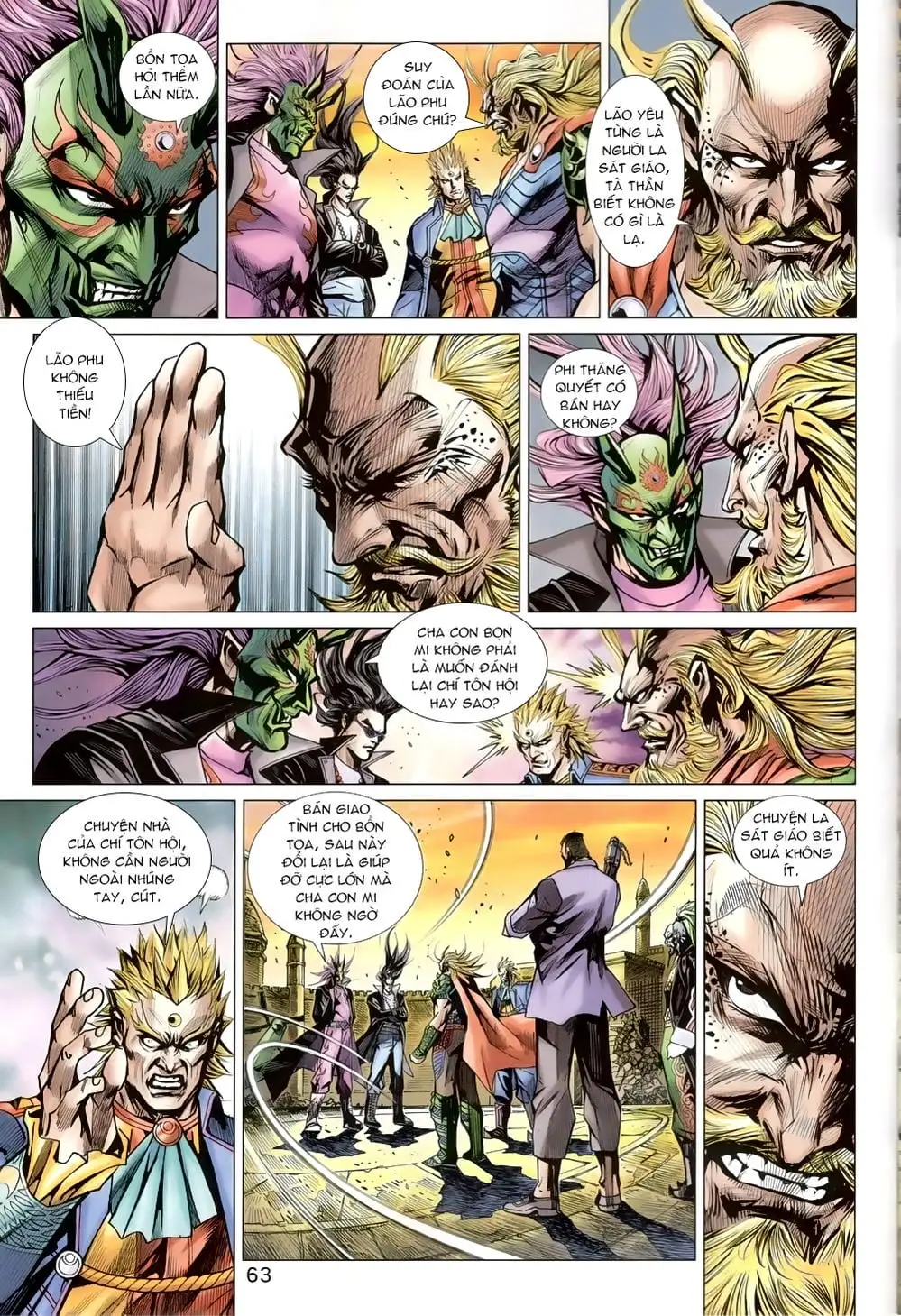 Truyện Tranh Tân Tác Long Hổ Môn trang 4