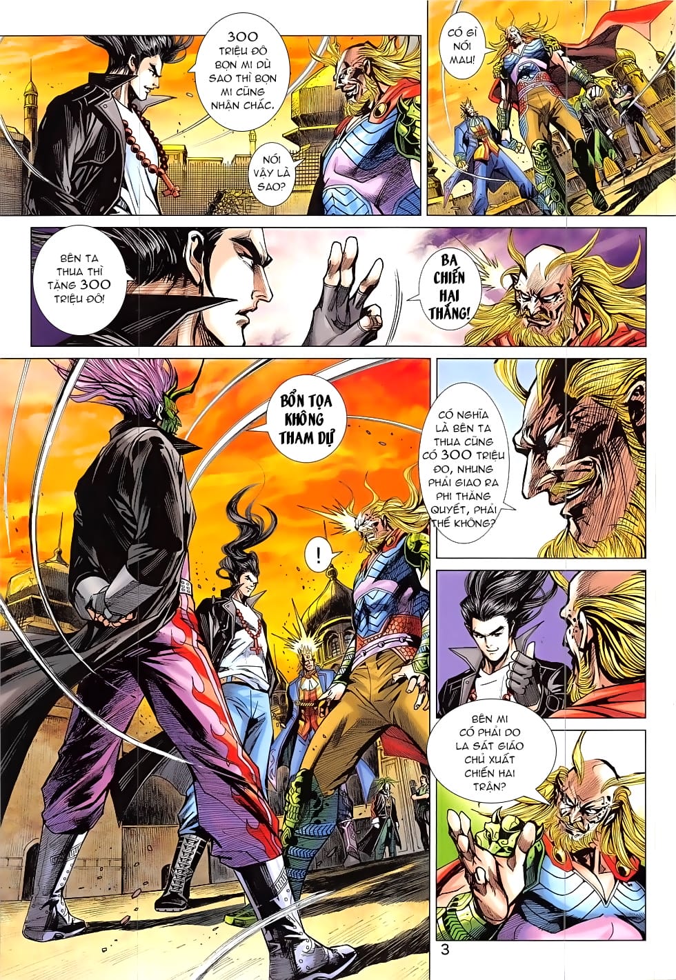 Truyện Tranh Tân Tác Long Hổ Môn trang 4