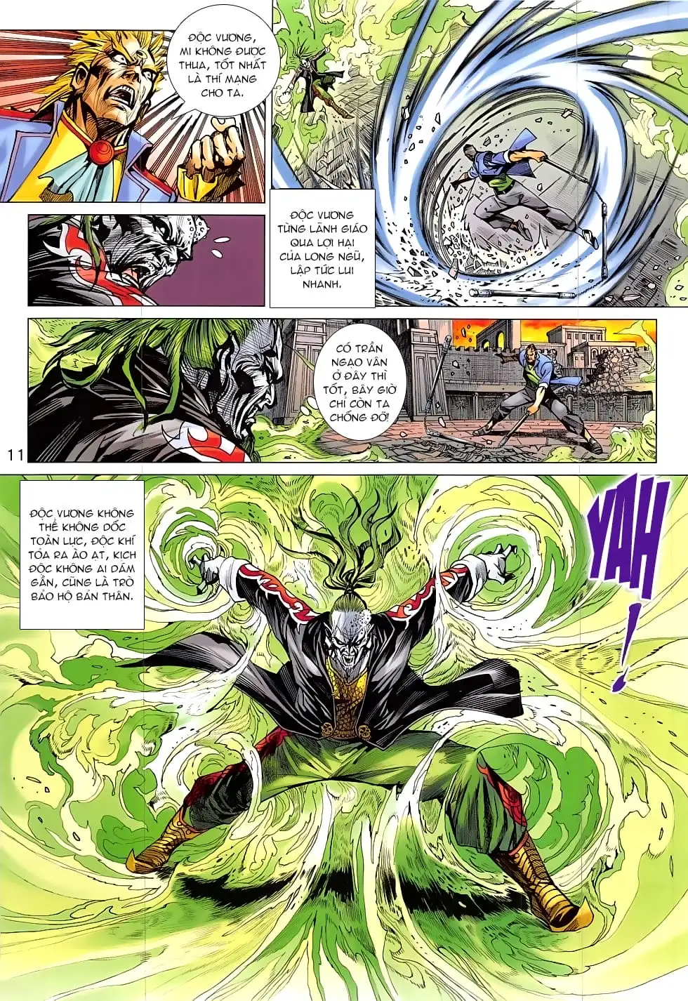 Truyện Tranh Tân Tác Long Hổ Môn trang 4