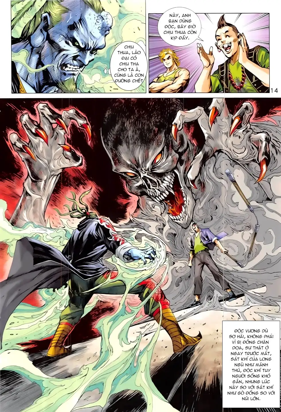 Truyện Tranh Tân Tác Long Hổ Môn trang 4