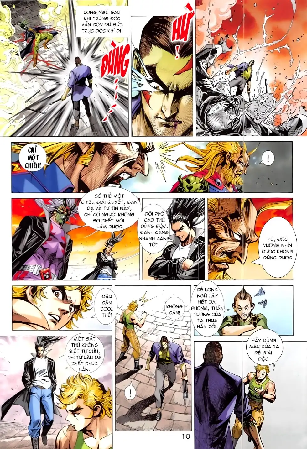 Truyện Tranh Tân Tác Long Hổ Môn trang 4