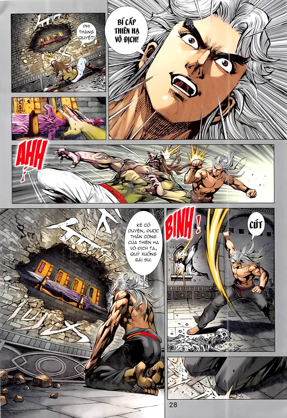 Truyện Tranh Tân Tác Long Hổ Môn trang 4