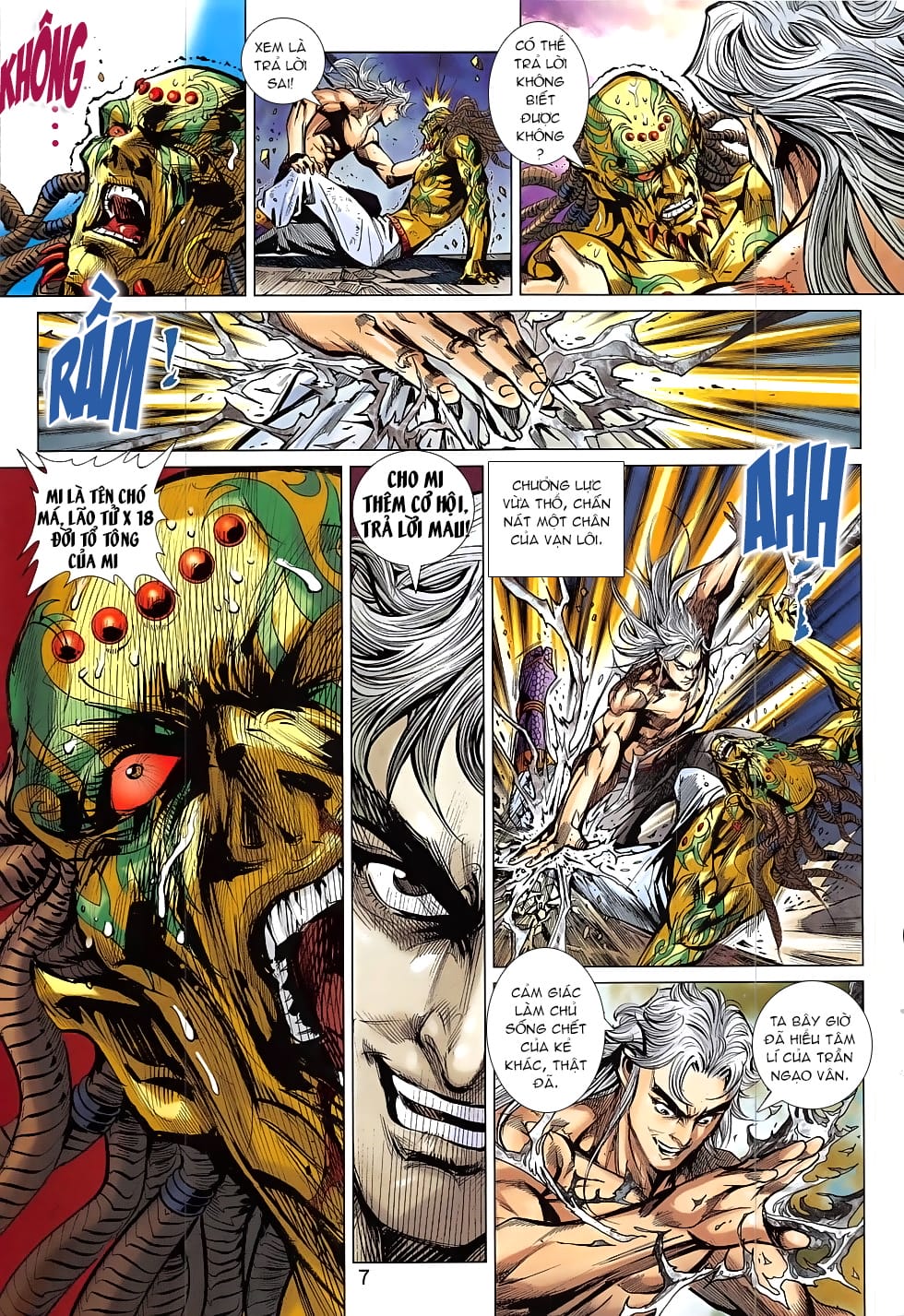 Truyện Tranh Tân Tác Long Hổ Môn trang 4