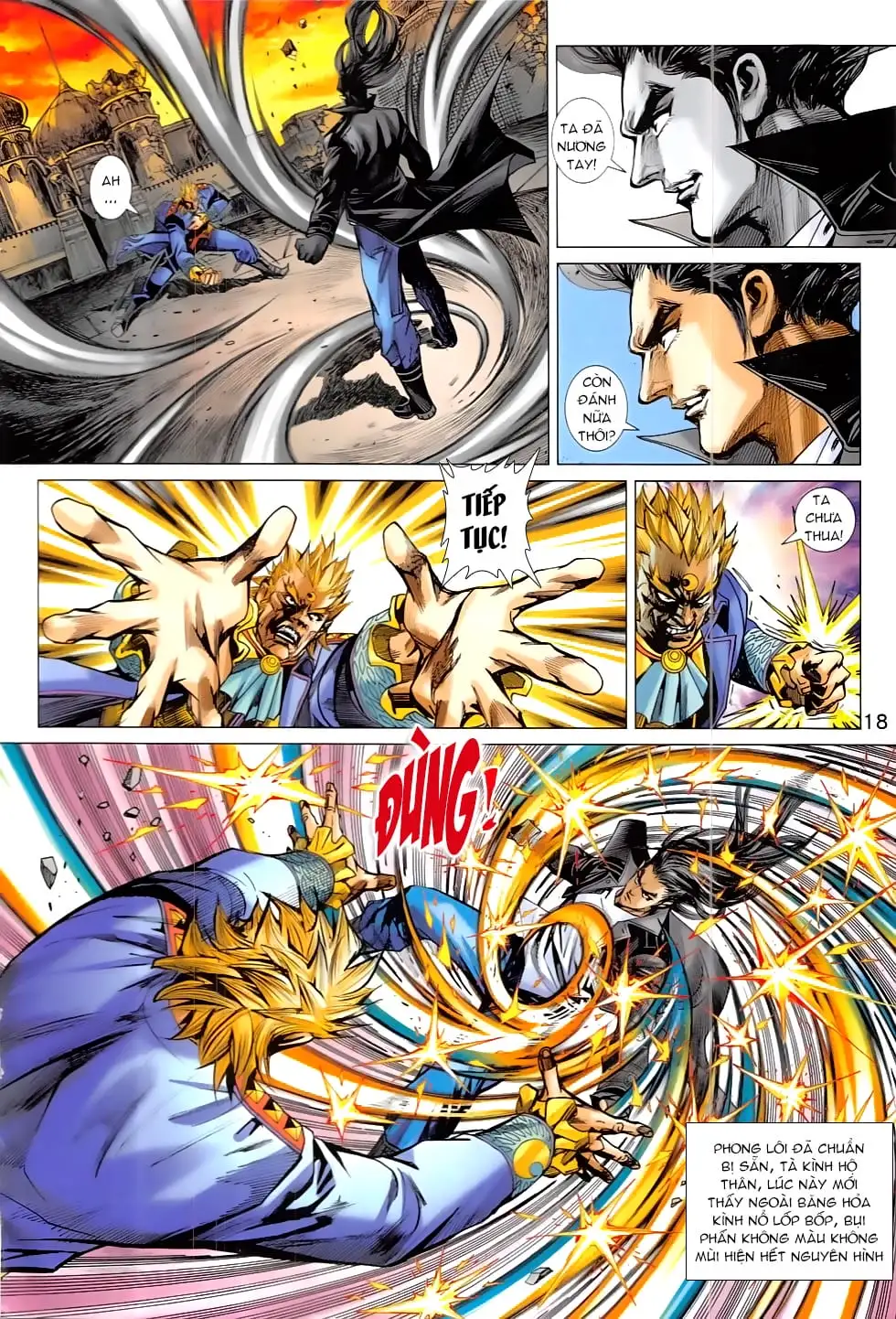 Truyện Tranh Tân Tác Long Hổ Môn trang 4