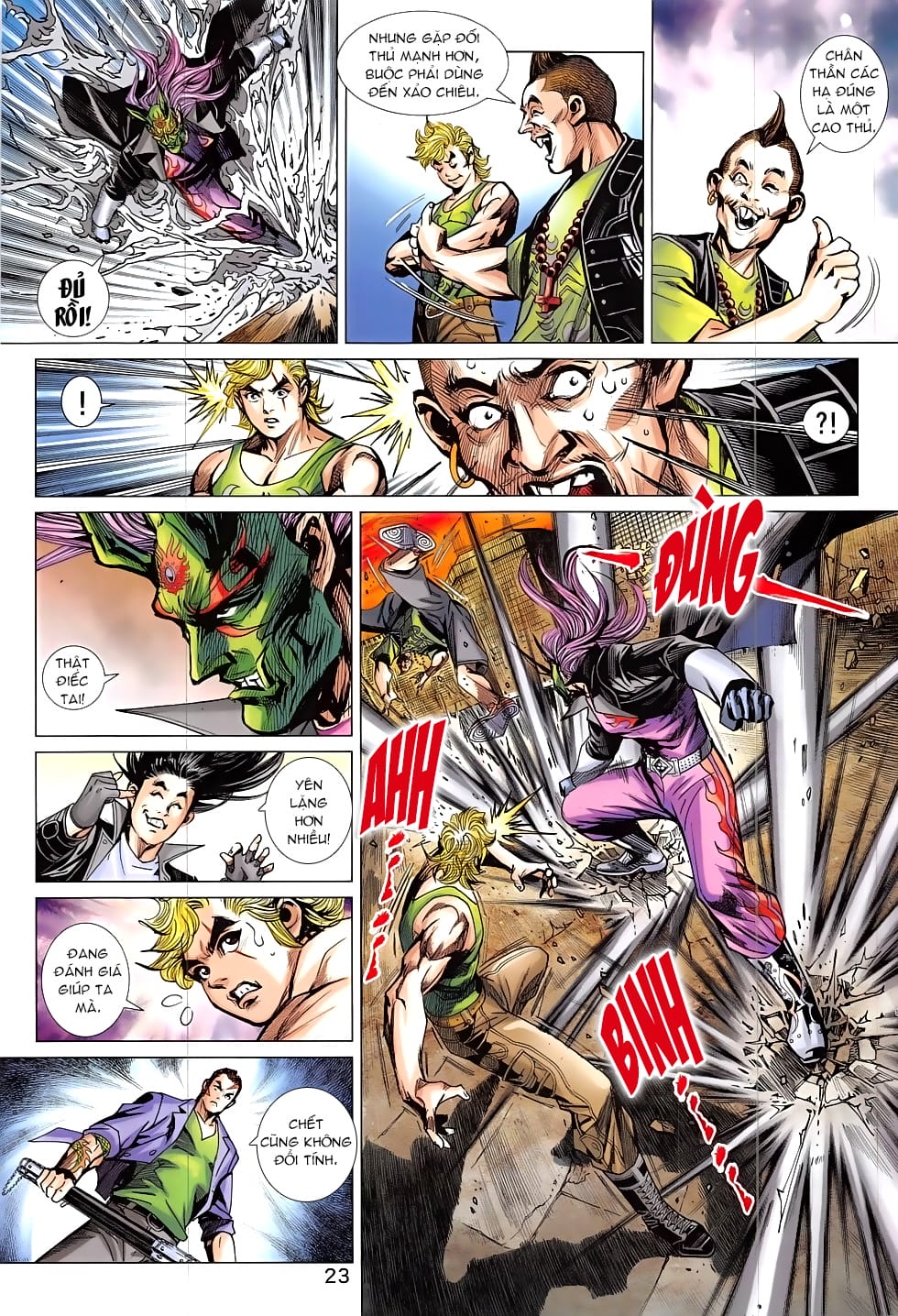 Truyện Tranh Tân Tác Long Hổ Môn trang 4