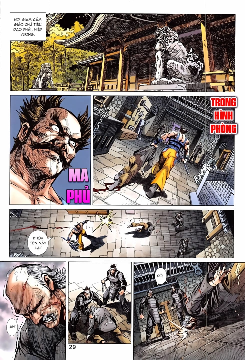 Truyện Tranh Tân Tác Long Hổ Môn trang 4