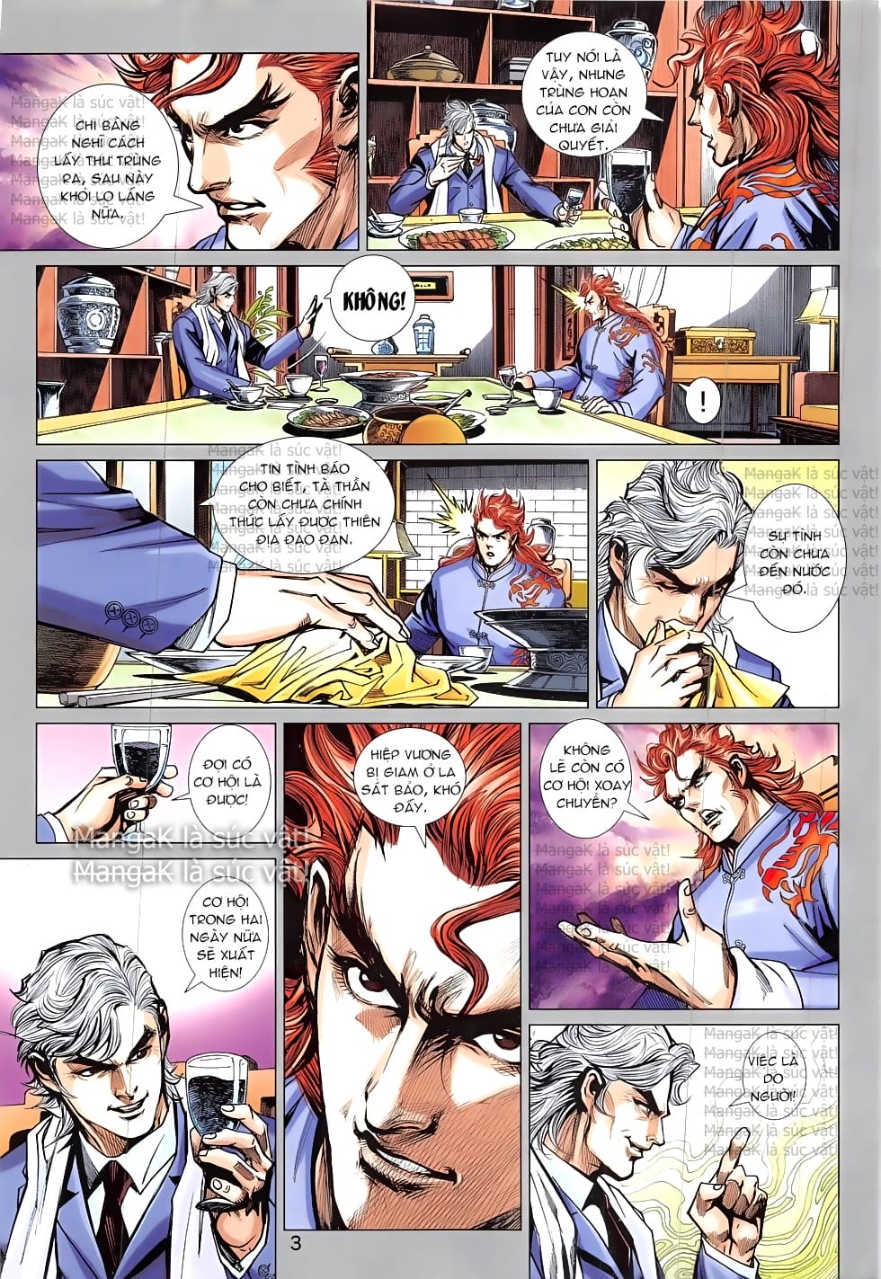 Truyện Tranh Tân Tác Long Hổ Môn trang 4