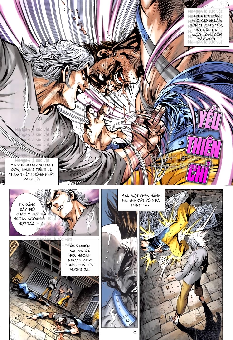 Truyện Tranh Tân Tác Long Hổ Môn trang 4