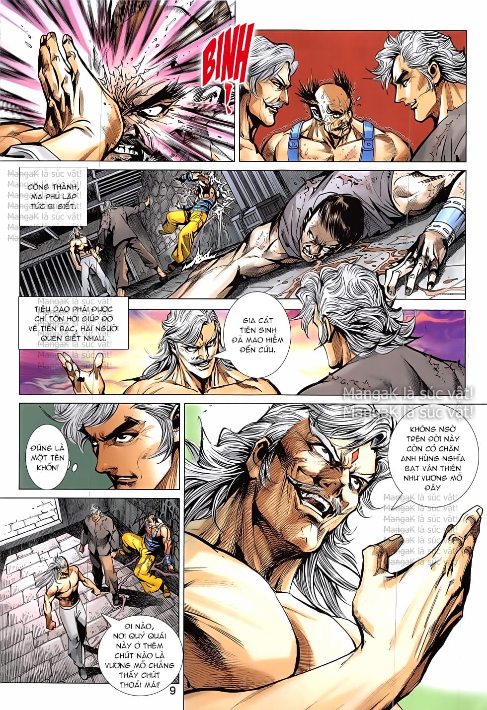 Truyện Tranh Tân Tác Long Hổ Môn trang 4