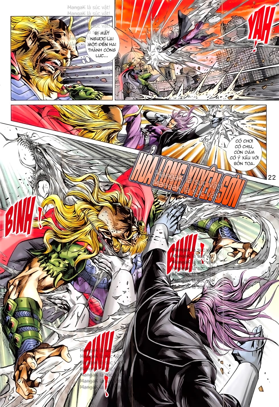 Truyện Tranh Tân Tác Long Hổ Môn trang 4