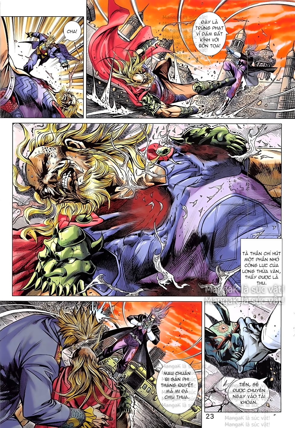 Truyện Tranh Tân Tác Long Hổ Môn trang 4