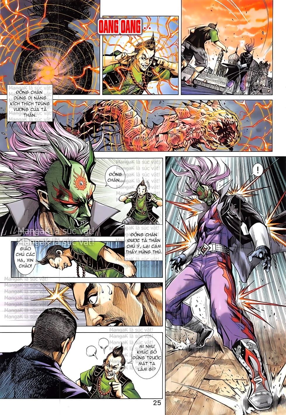 Truyện Tranh Tân Tác Long Hổ Môn trang 4