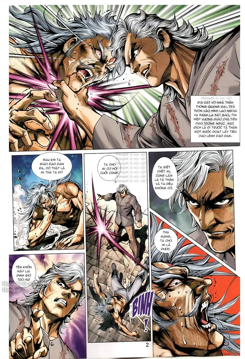 Truyện Tranh Tân Tác Long Hổ Môn trang 4