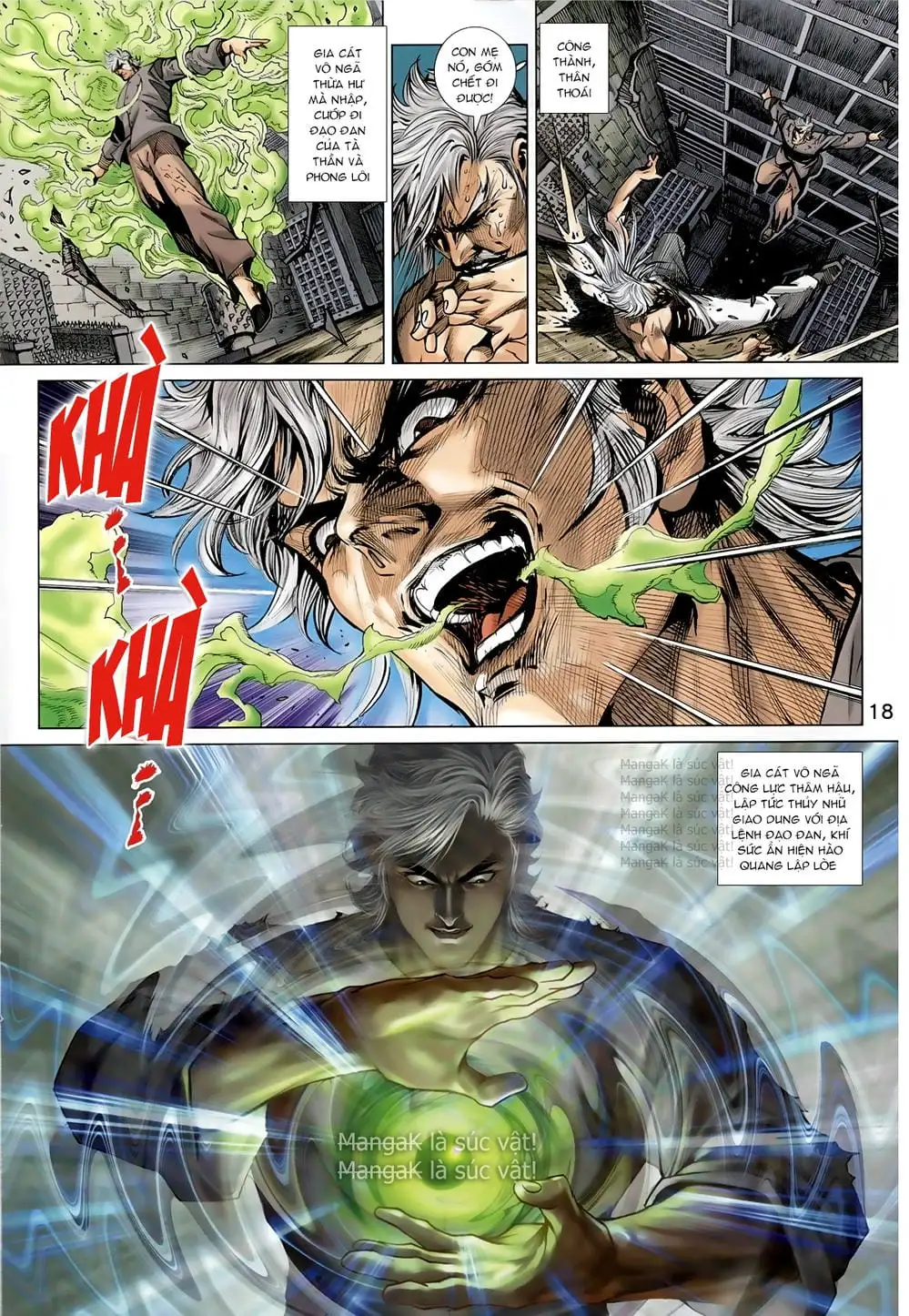 Truyện Tranh Tân Tác Long Hổ Môn trang 4