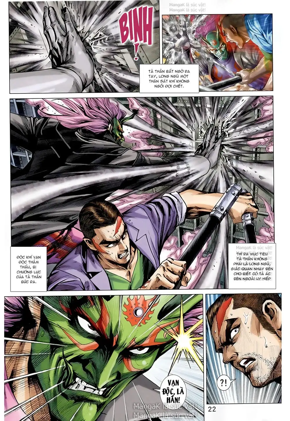 Truyện Tranh Tân Tác Long Hổ Môn trang 4