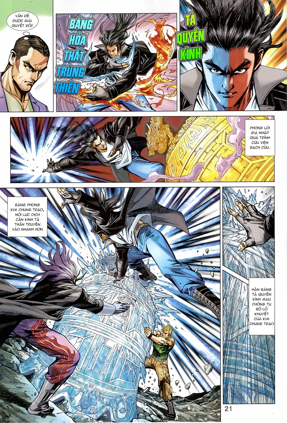 Truyện Tranh Tân Tác Long Hổ Môn trang 4