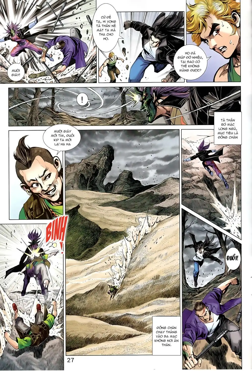 Truyện Tranh Tân Tác Long Hổ Môn trang 4